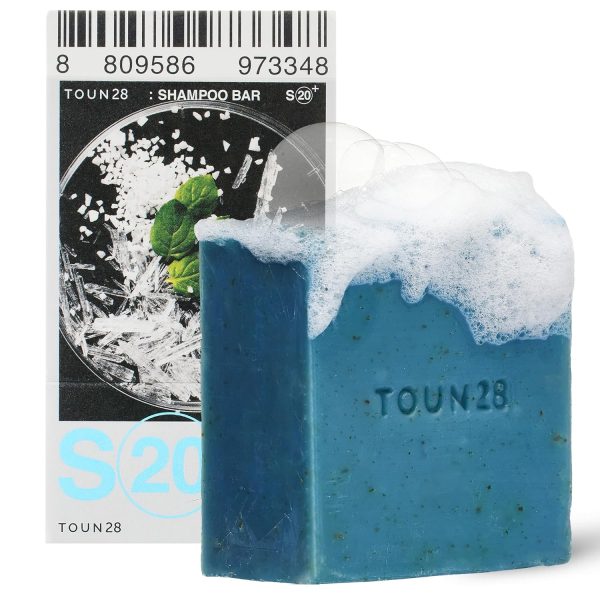 TOUN28 Anti-dandruff Natural Organic Vegan Cooling Shampoo Bar